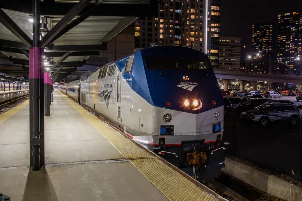 Amtrak train