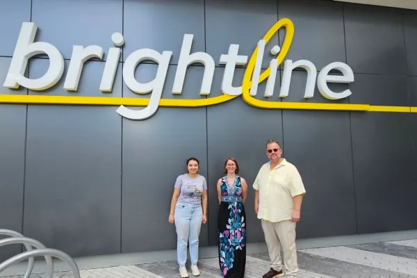 TWU International President John Samuelsen visits Brightline HQ.