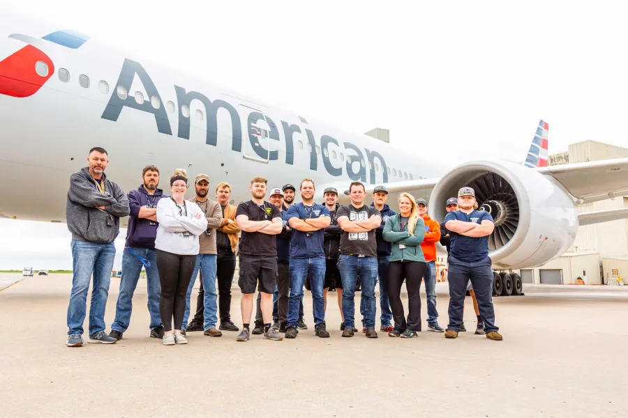 American Airlines mechanics