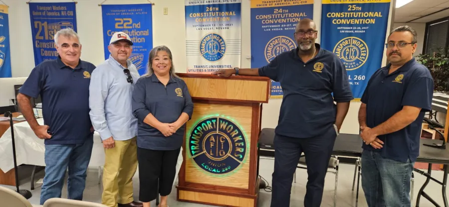 TWU Organizers in Texas.