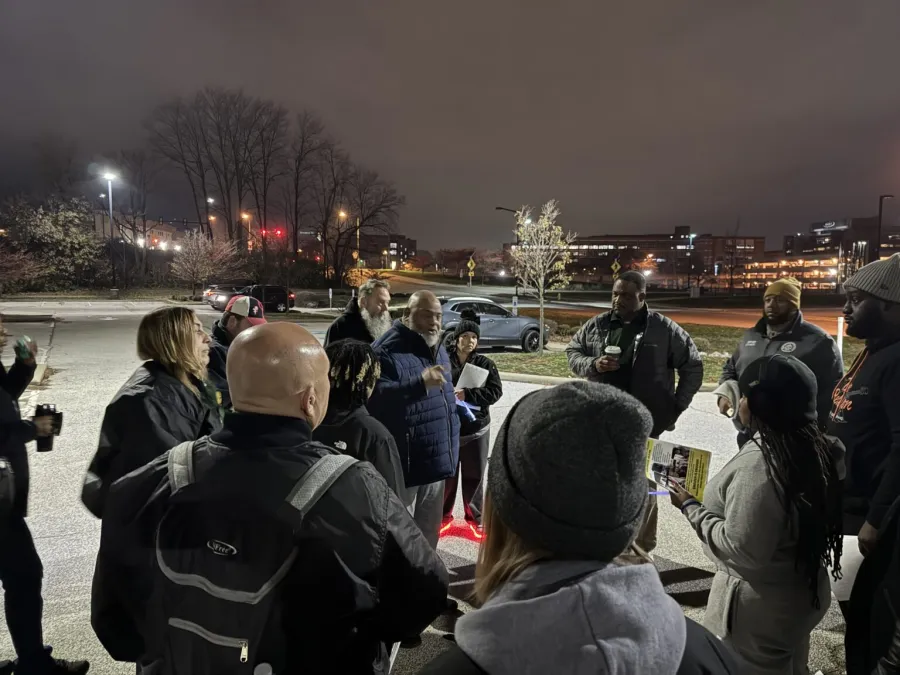 TWU Transit Division Director Willie Brown in Akron, Ohio. 