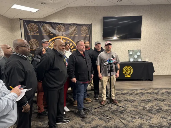 TWU leaders in Philadelphia